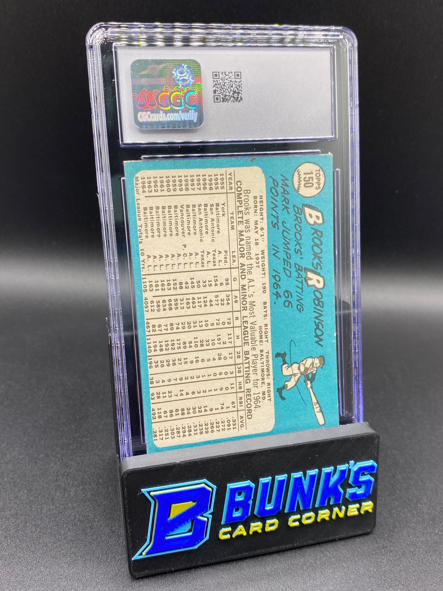 1965 Brooks Robinson CGC 4