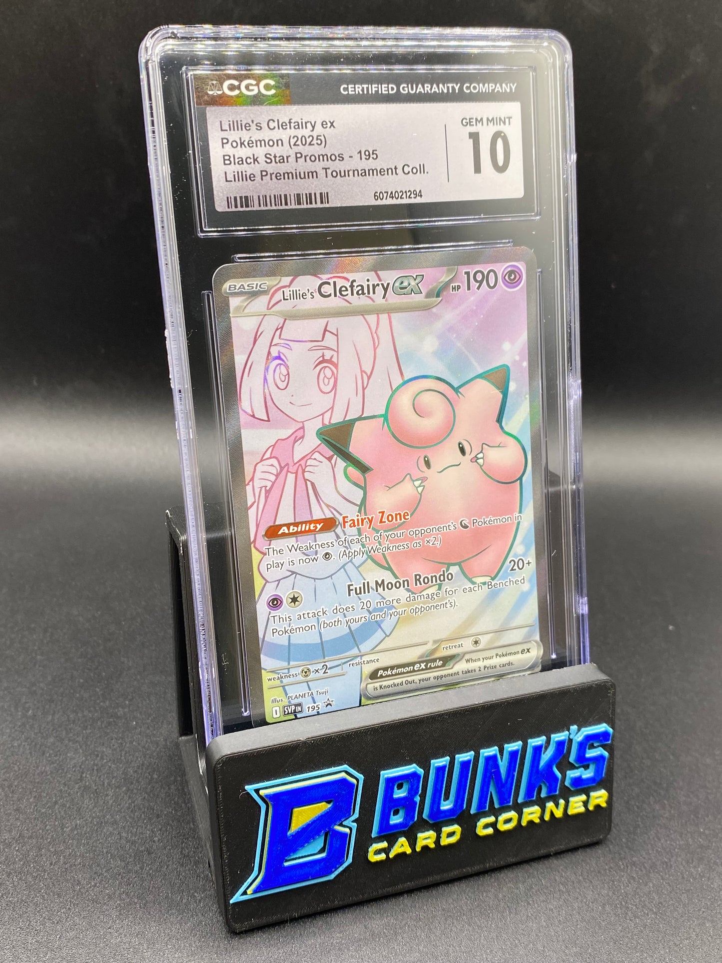 Lille's Clefairy Ex Promo CGC 10