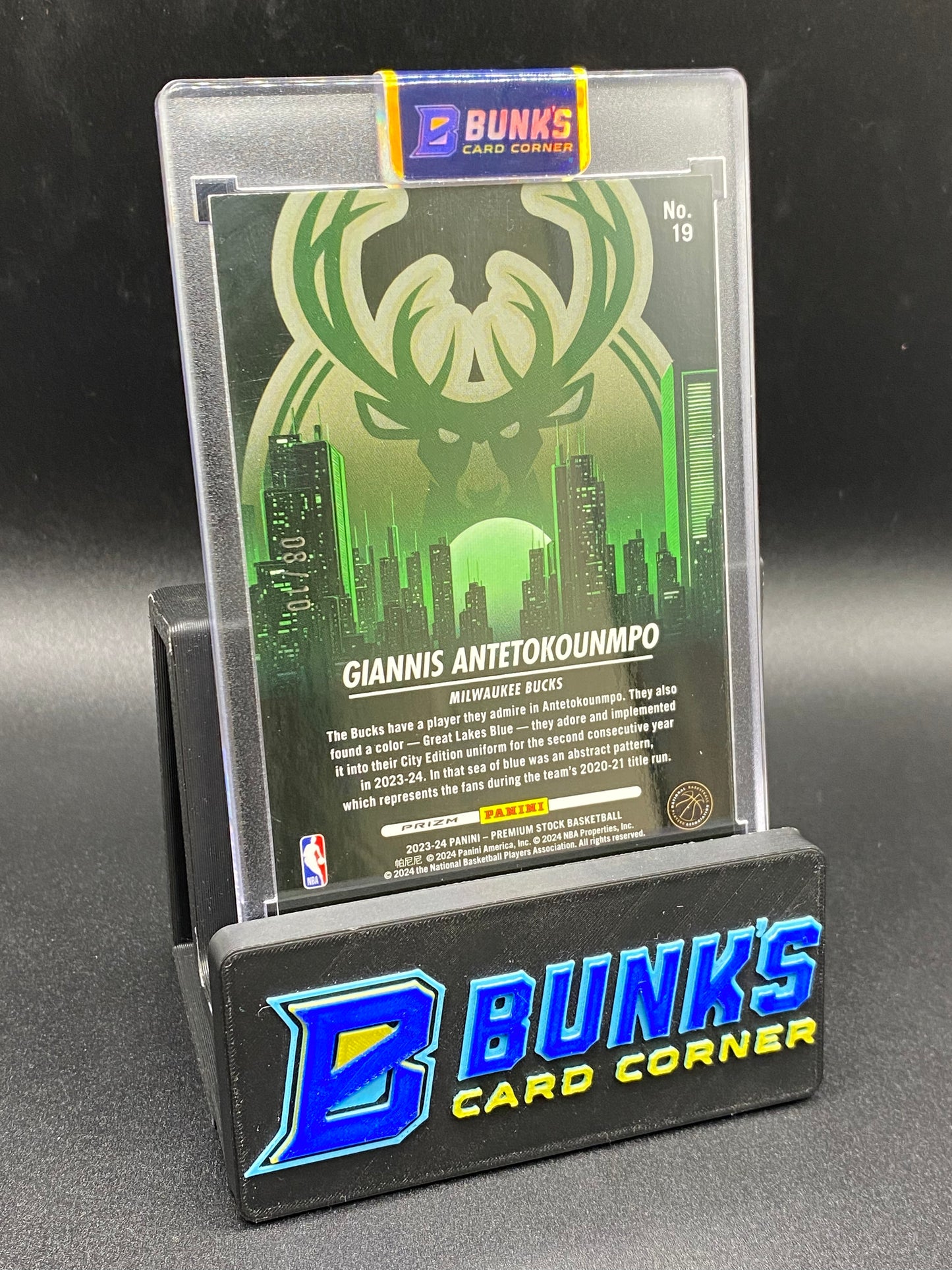 2023-24 Giannis Antetokounmpo City Edition Hoops