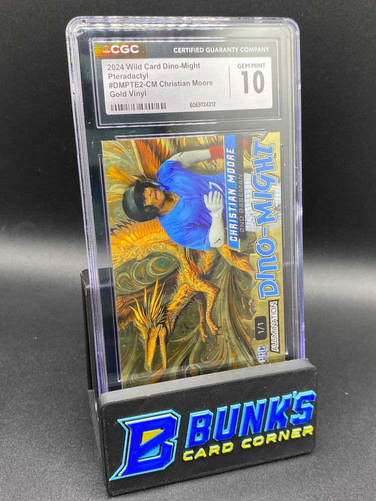 2024 Christian Moore Pteradactyl Gold Vinyl CGC 10