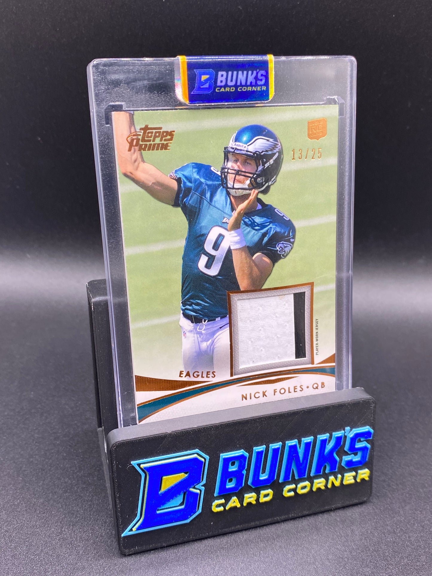 Nick Foles Topps Prime Patch 13/25