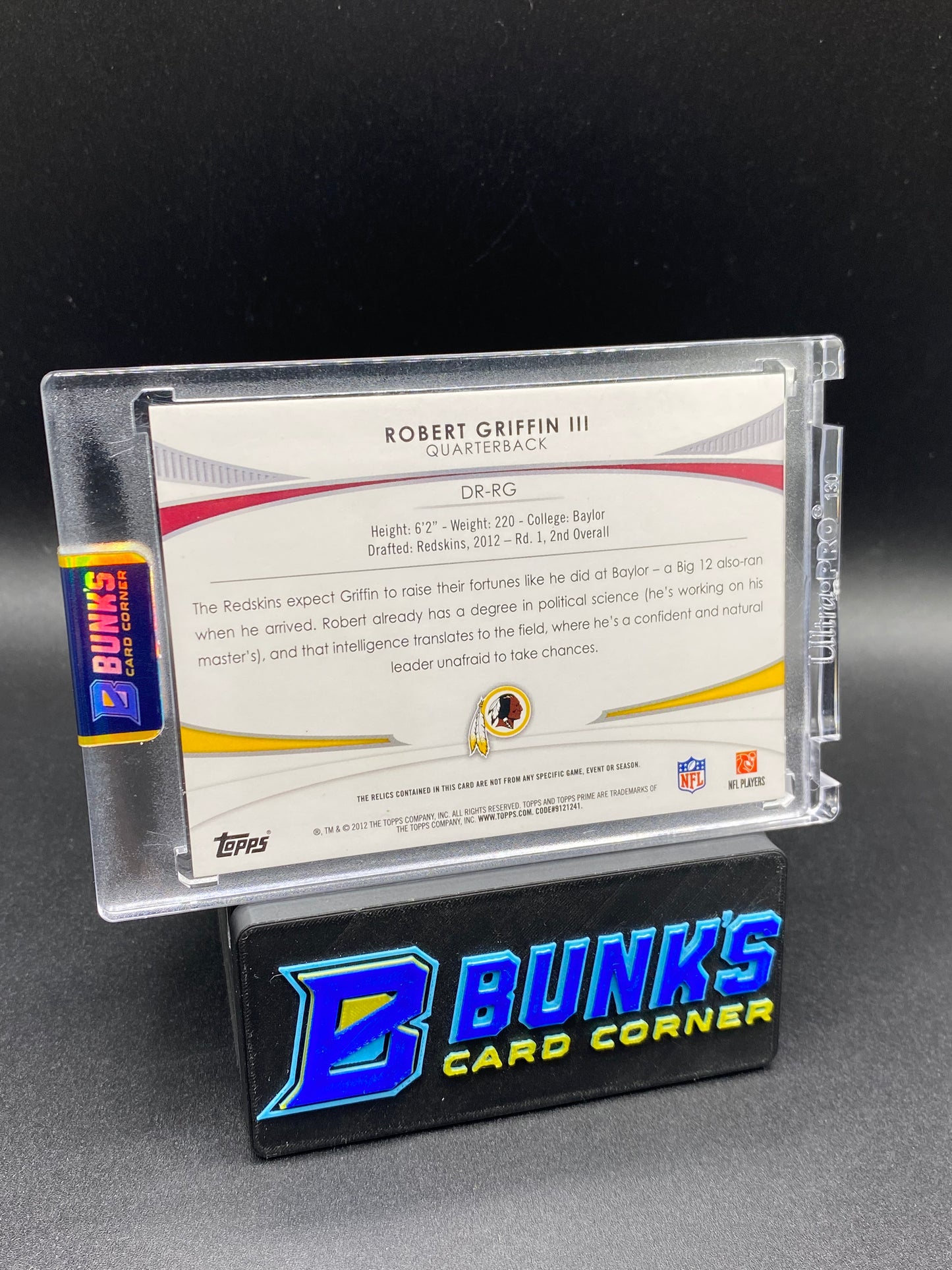 Robert Griffin III Topps Prime Patches 6/10