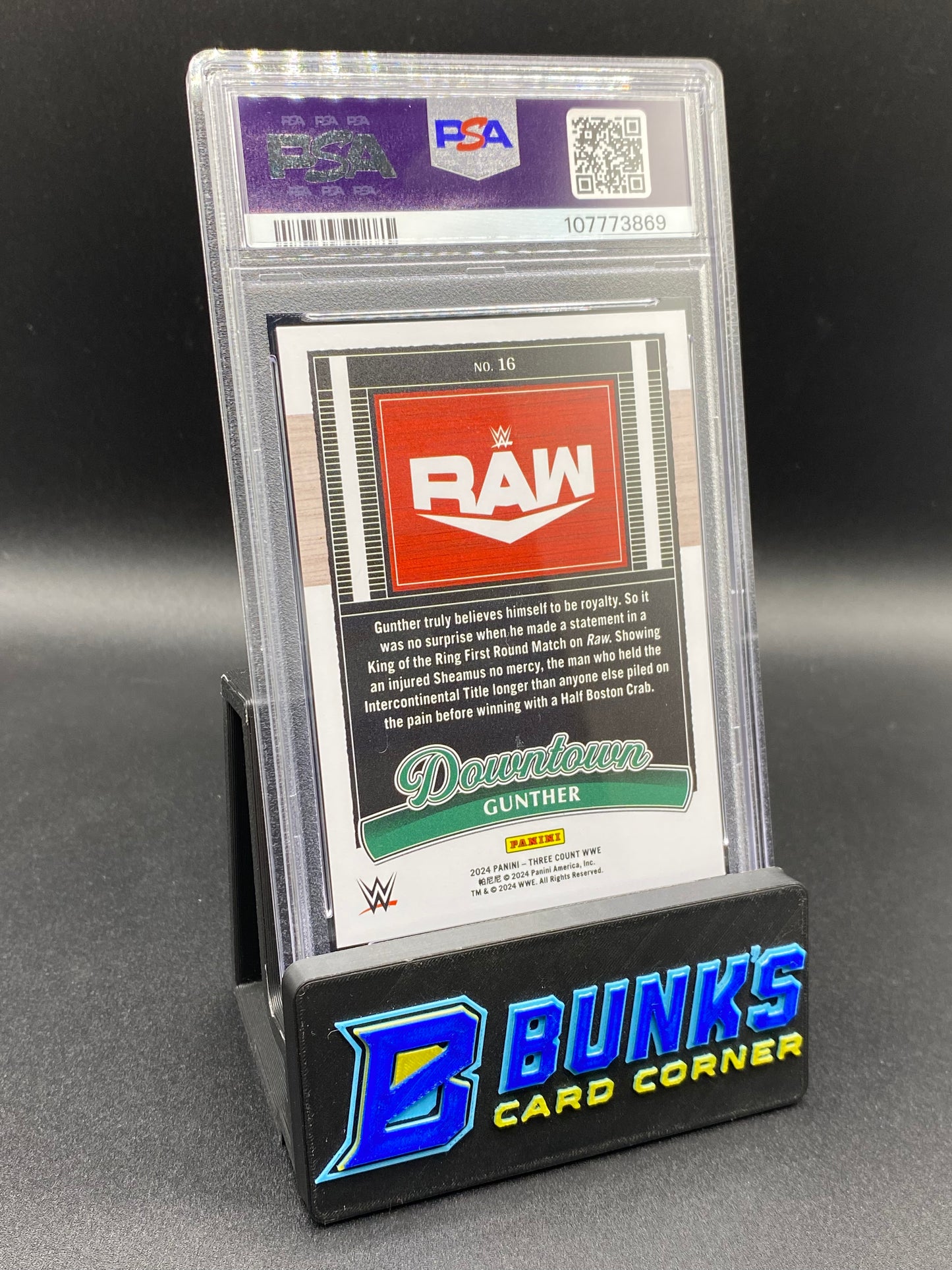 2024 Gunther Downtown PSA 10