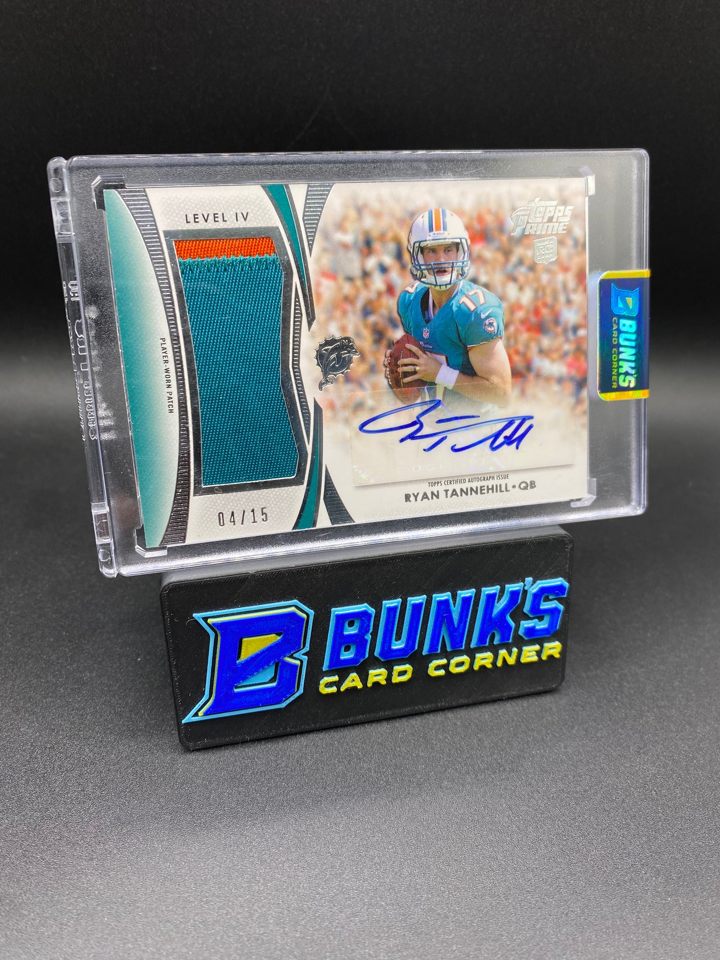 Ryan Tannehill  Auto Topps Prime Patch 4/15  Rc