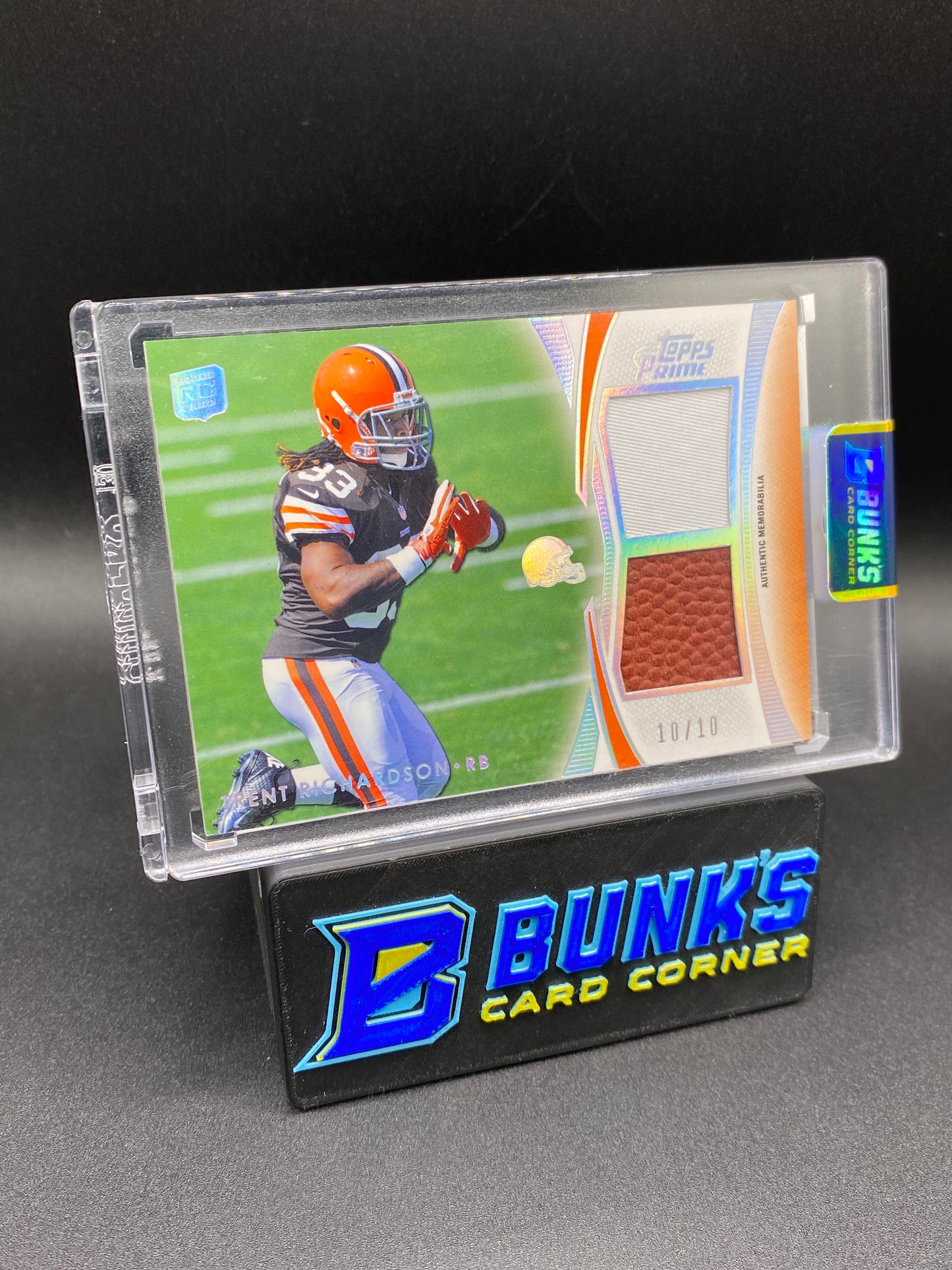 Trent Richardson Topps Prime Patches 10/10 Rc