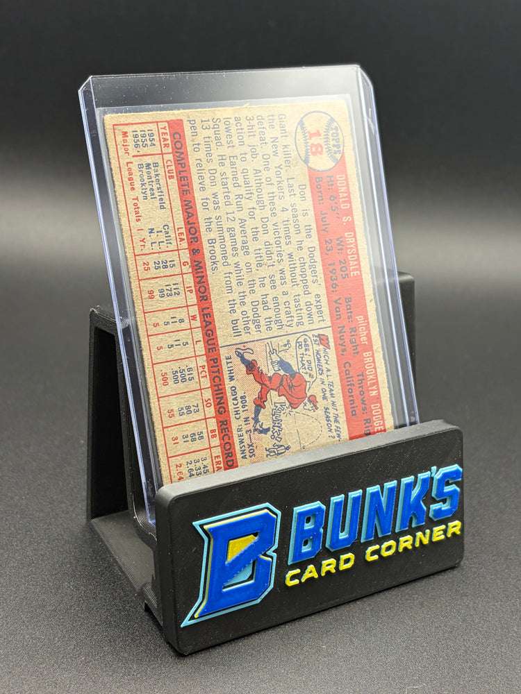 Don Drysdale Pitcher Topps