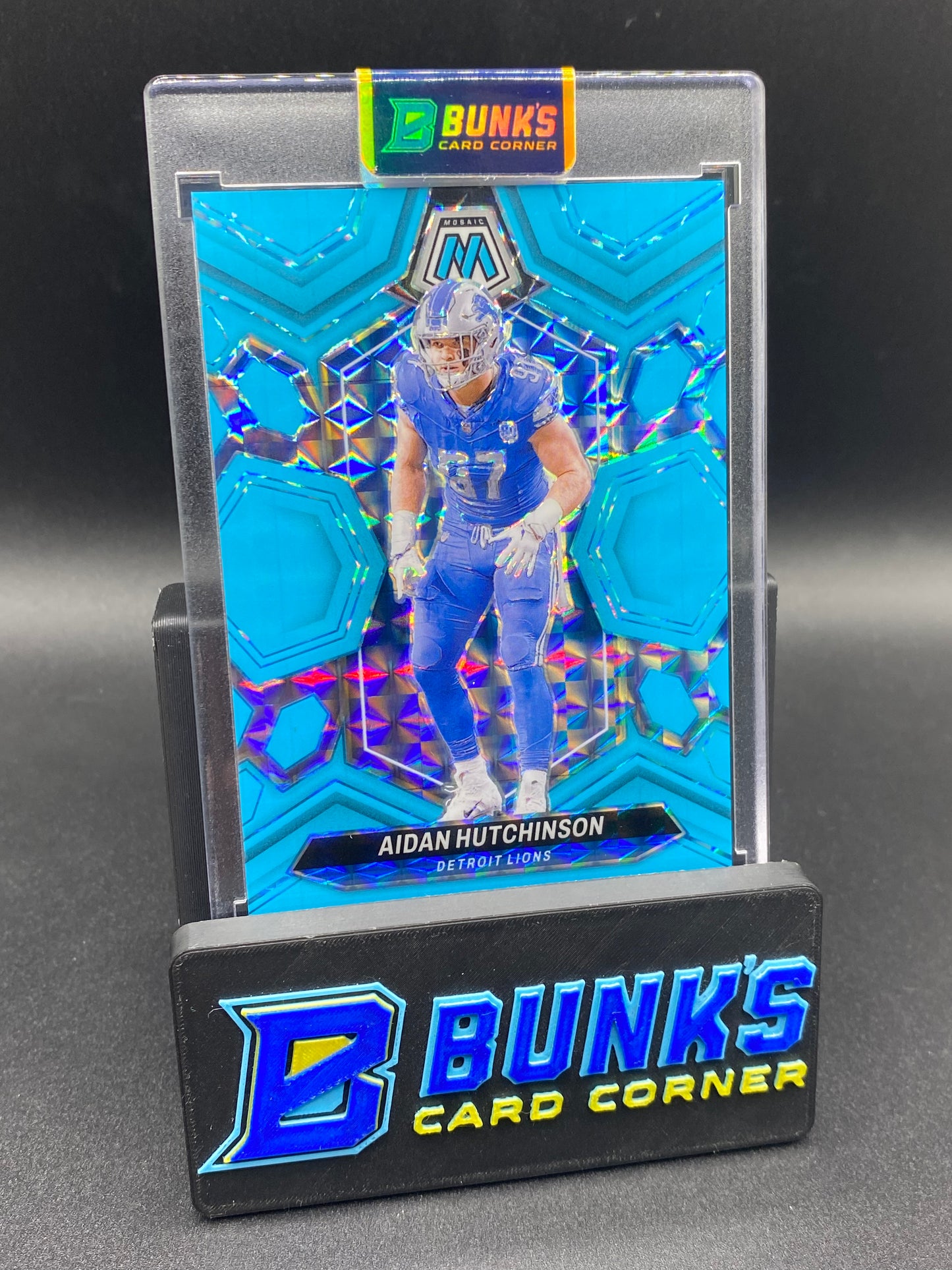 2024 Aidan Hutchinson Blue Mosaic 5/15