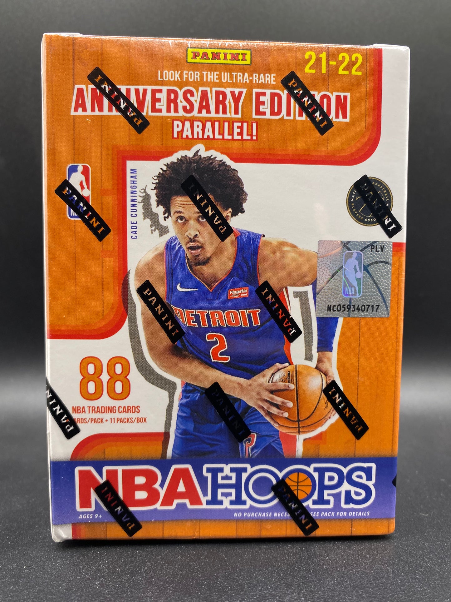 2021-22 Anniversary Edition Parallel NBA Hoops Panini Blaster Box