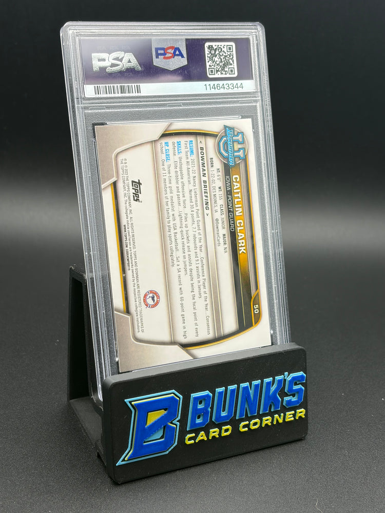 2022 Caitlin Clark PSA 9