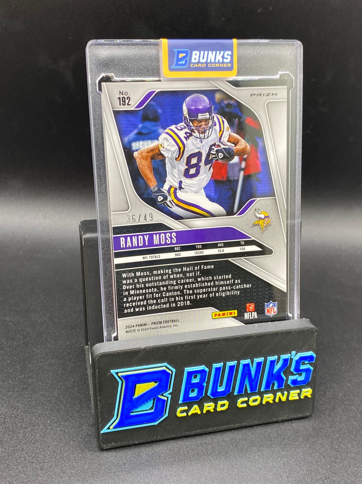 2024 Randy Moss Disco Purple 36/49