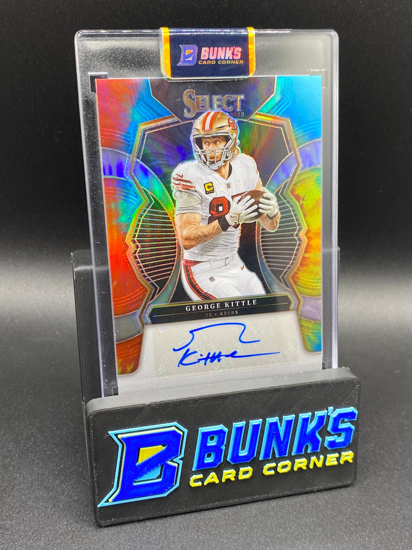 2022 George Kittle Auto Tie Dye 14/25