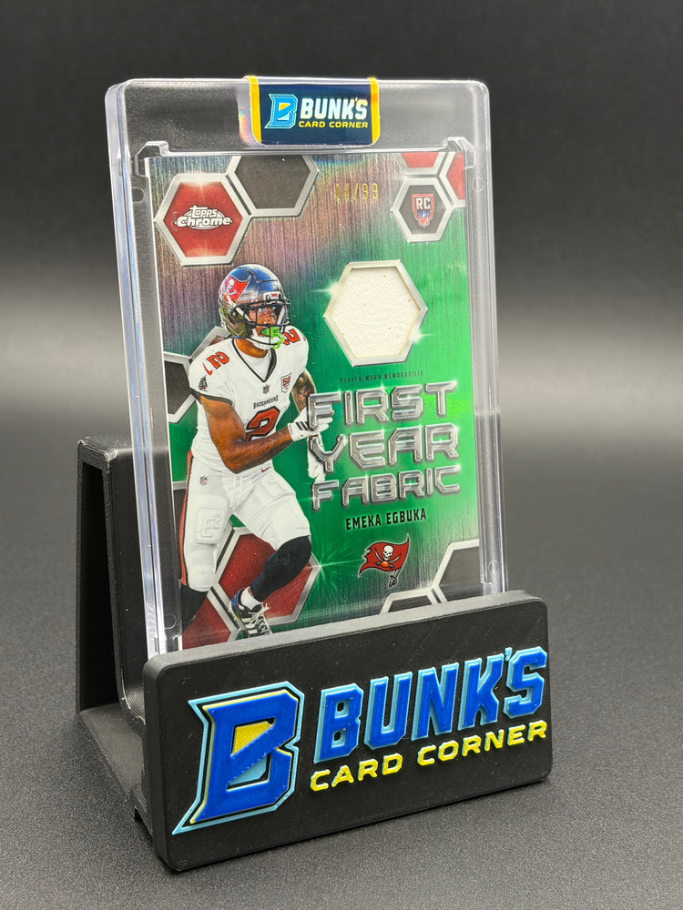 2025 Emeka Egbuka First Year Fabric Green RC 44/99