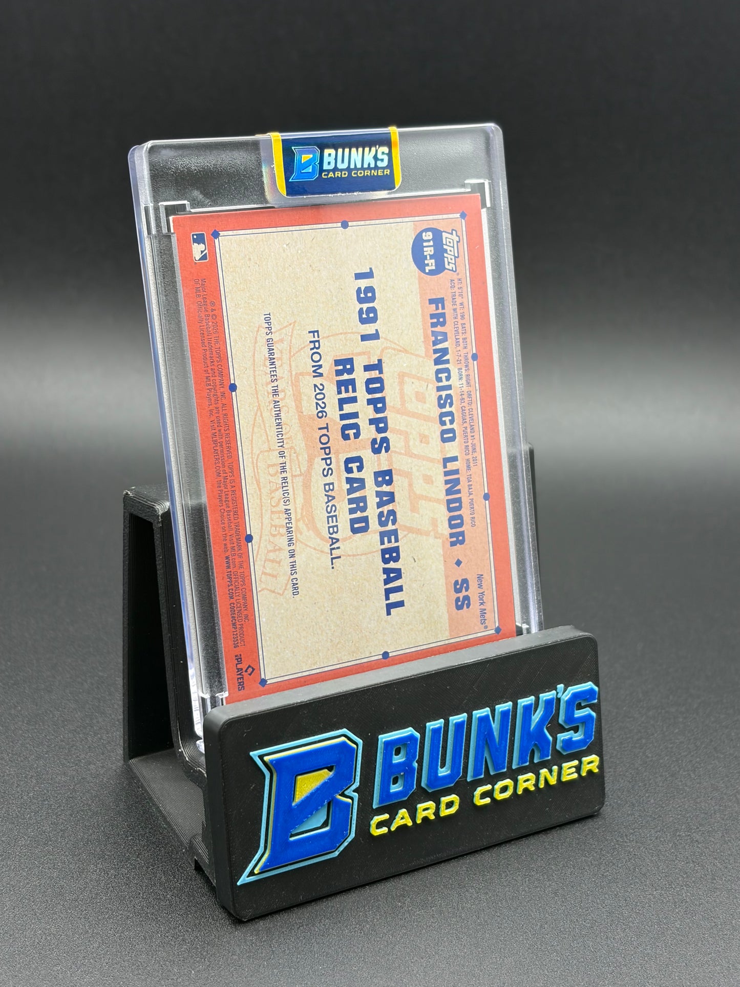 2026 Francisco Lindor Topps Relic 27/99