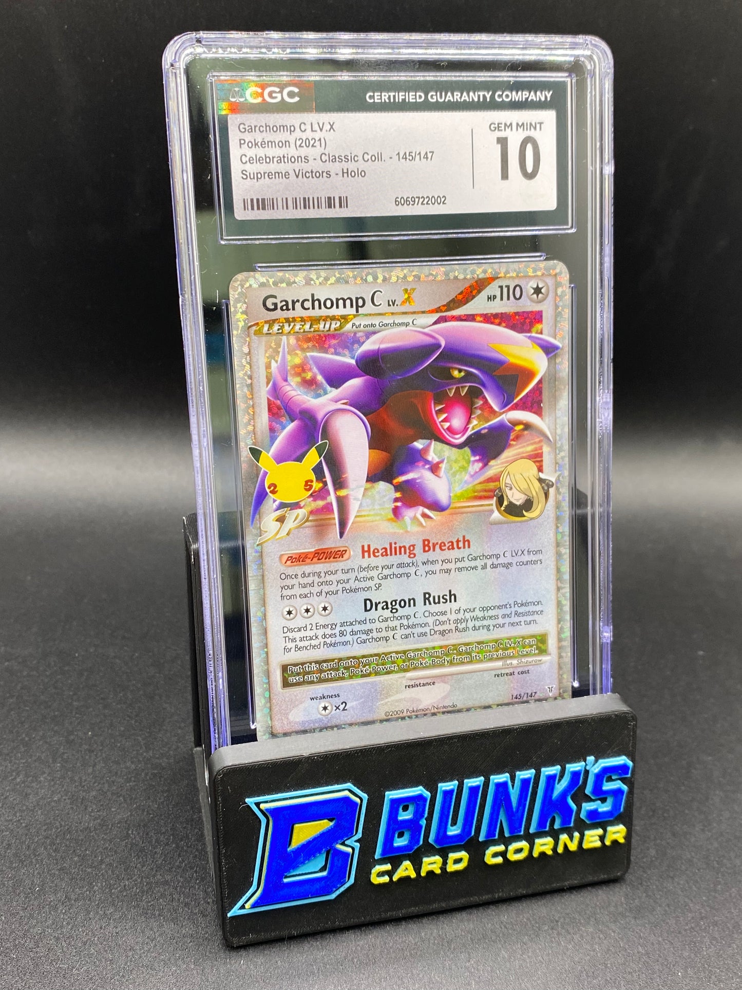 Garchomp Supreme Victors Celebrations CGC 10