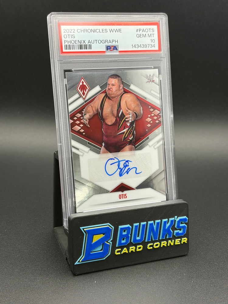2022 Otis Phoneix Autograph Chronicles PSA 10