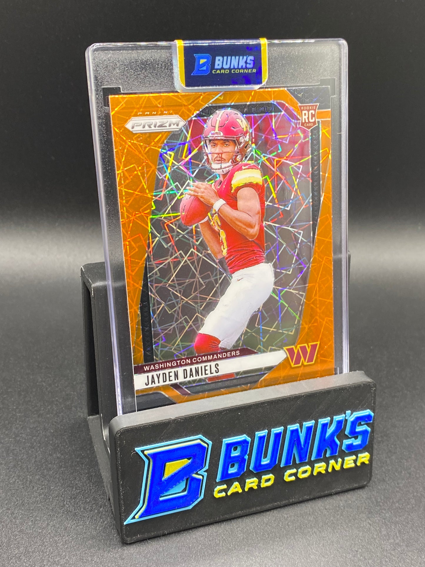 2024 Jayden Daniels Orange Lazer Rc