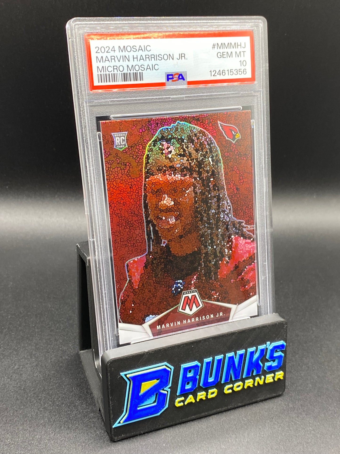 2024 Marvin Harrison Jr. Micro Mosaic PSA 10 Rc