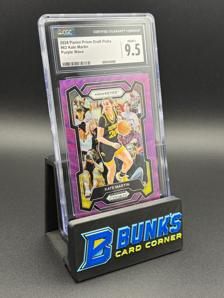 2024 Kate Martin Purple Wave Panini Prizm Draft Picks CGC 9.5 RC