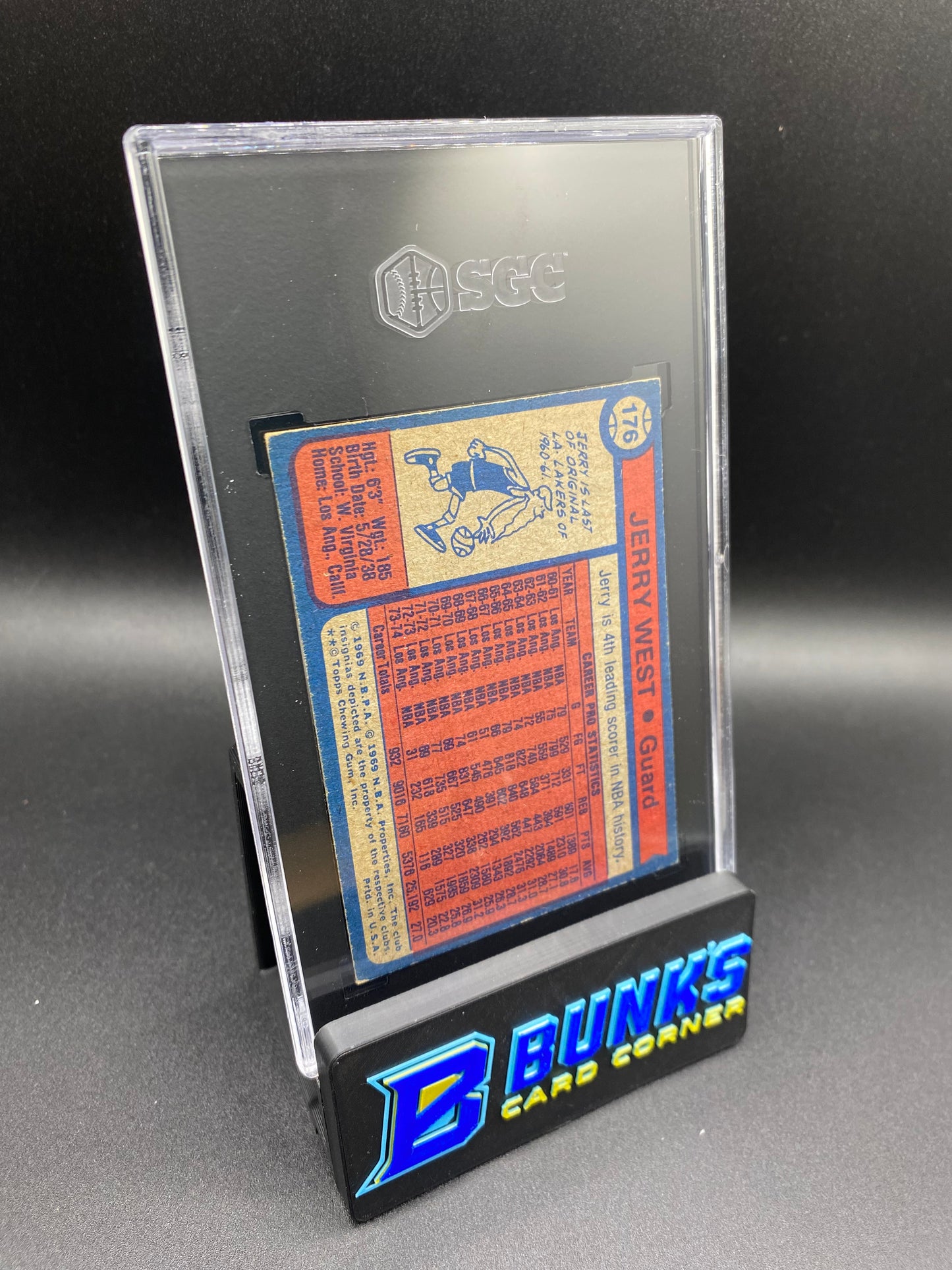 1974-75 Jerry West SGC 5 (Box 29)