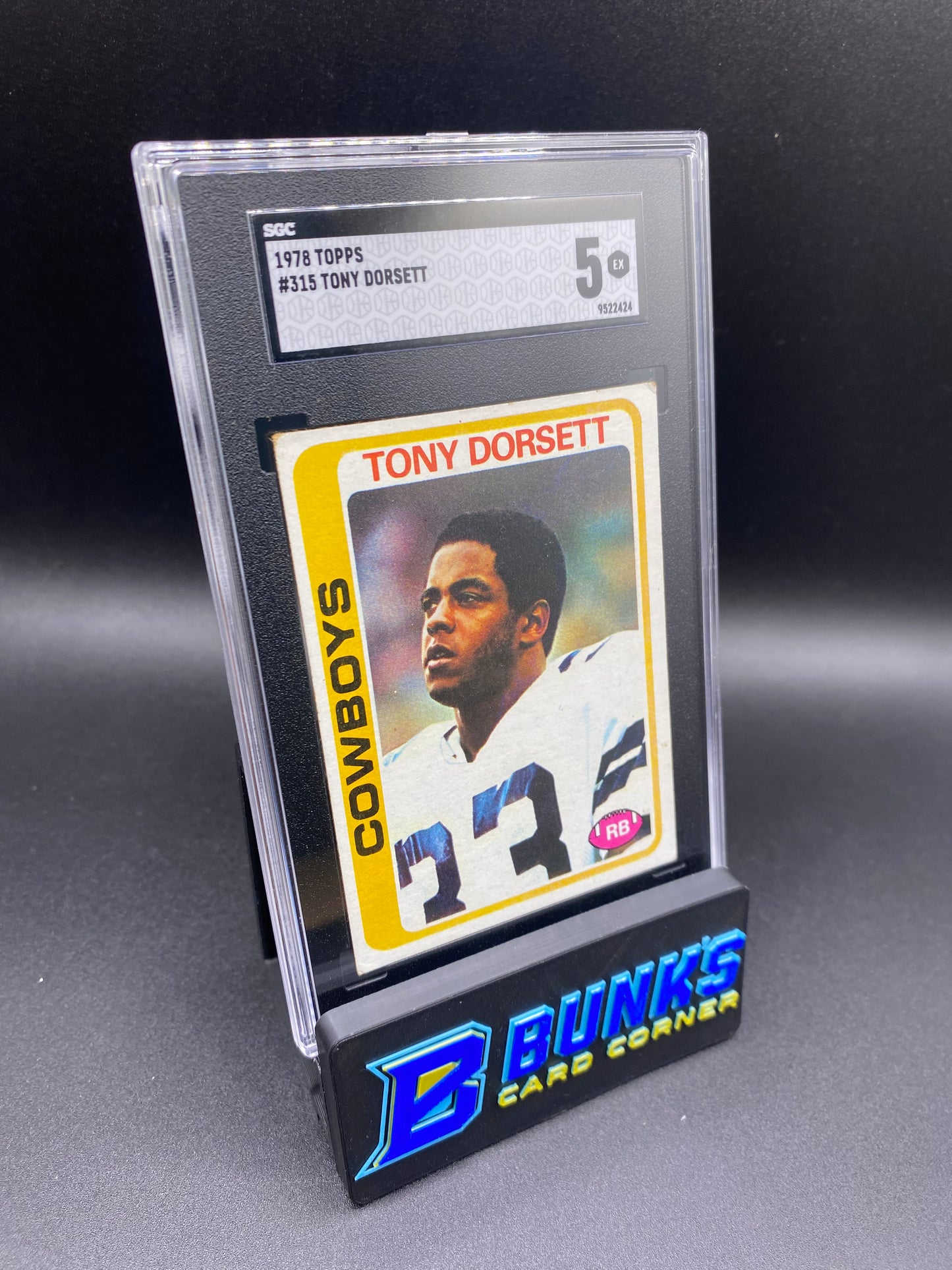 1978 Tony Dorsett SGC 5 (Box 29)