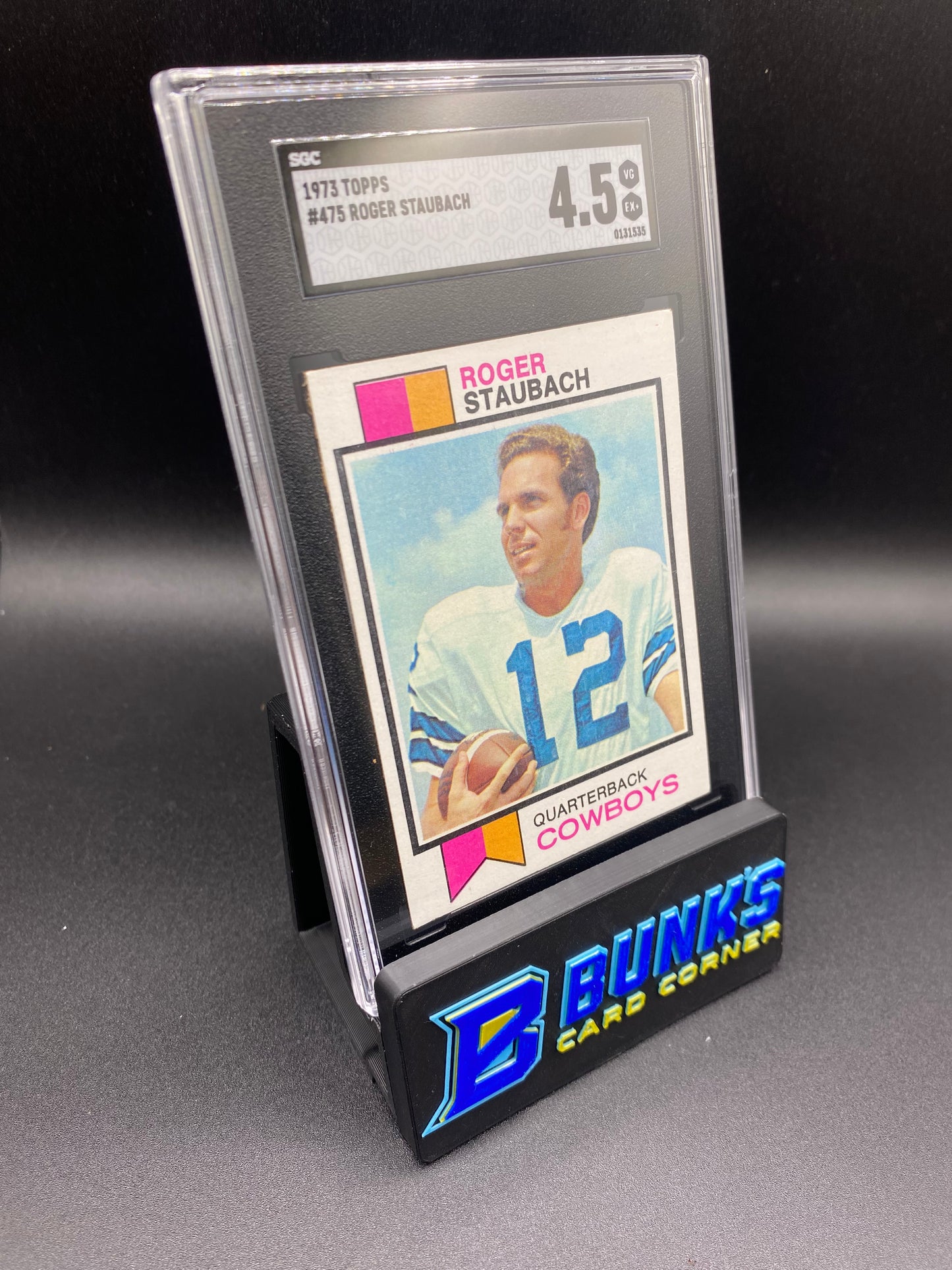 1972 Roger Staubach SGC 2 (Box 29)