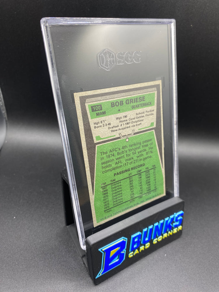 1975 Bob Griese SGC 8
