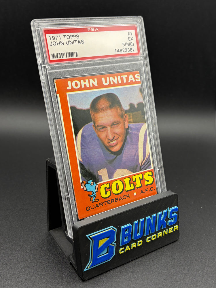 1971 John Unitas Topps PSA 5