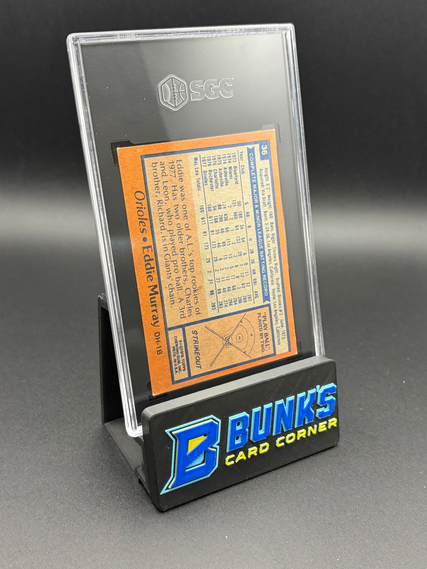 1978 Eddie Murray Topps SGC 5