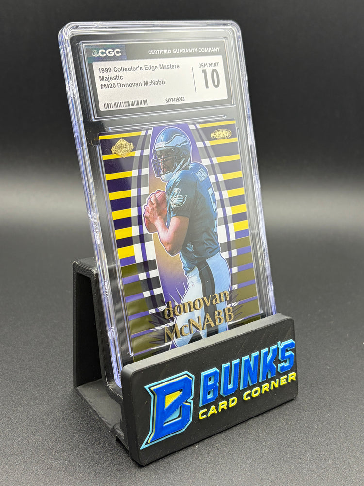 1999 Donovan McNabb Collector's Edge Masters CGC 10