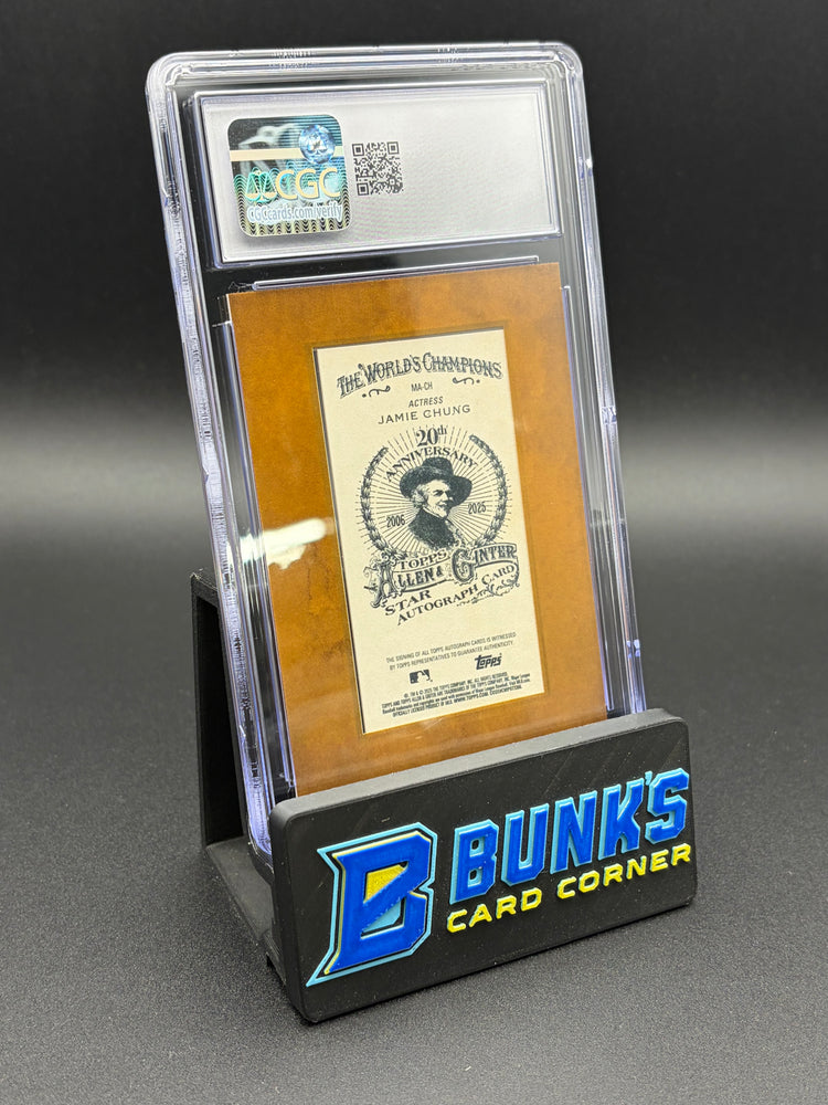 2025 Jamie Chung Mini Autographs CGC AU Auto 10