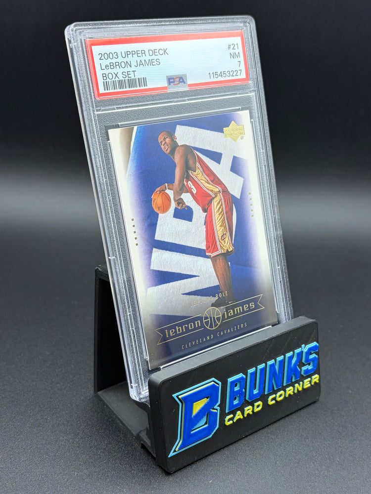 2003 LeBron James Box Set PSA 7