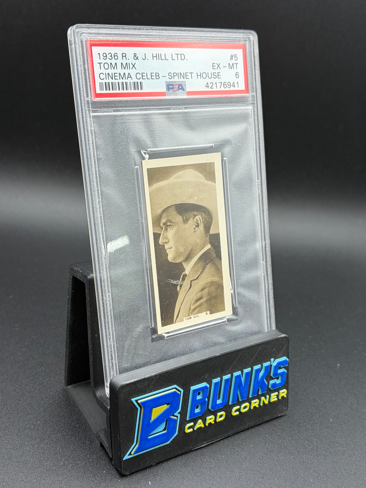 1936 Tom Mix Cinema Celeb Spinet House PSA 6