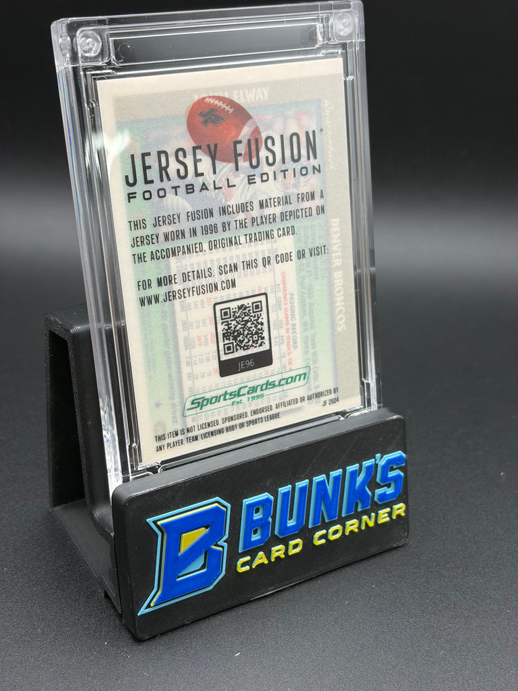 2024 John Elway Game Used Swatch Jersey Fusion