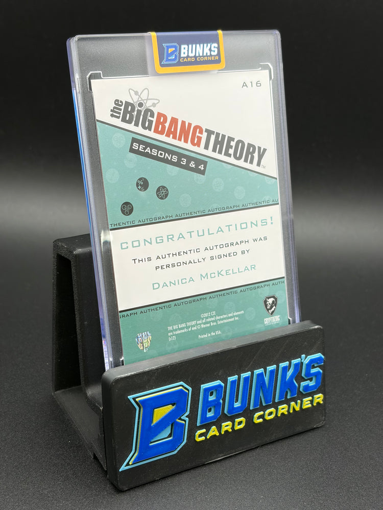 2012 Danica McKellar Auto The Big Bang Theory