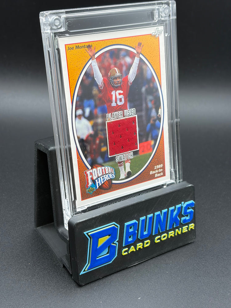 2024 Joe Montana Player Used Swatch Jersey Fusion