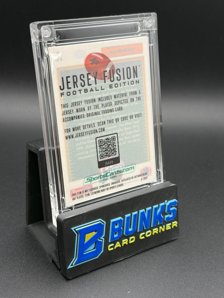 2024 Joe Montana Player Used Swatch Jersey Fusion