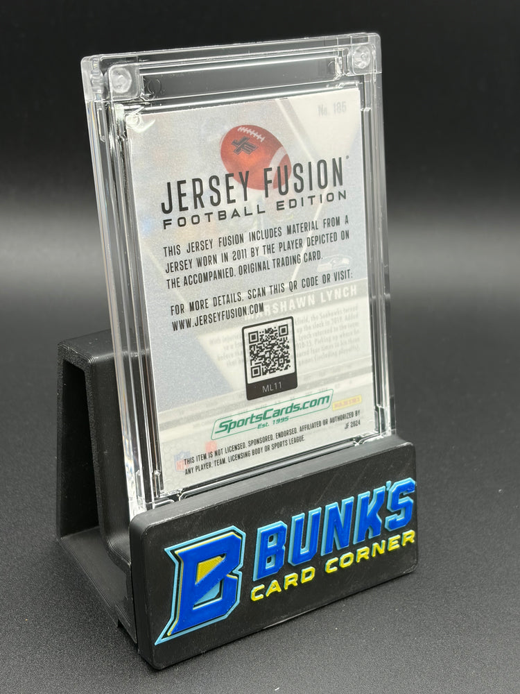 2024 Marshawn Lynch Player Used Swatch Jersey Fusion