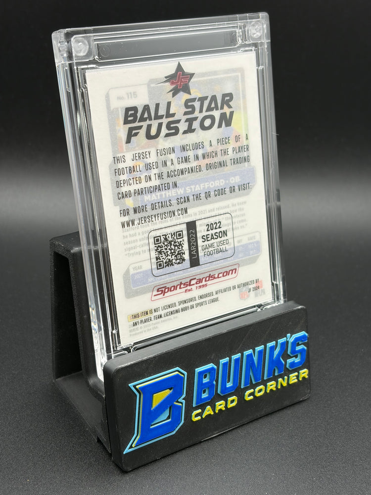 Matthew Stafford Optic Game Used Ball 2022 Season 92/99