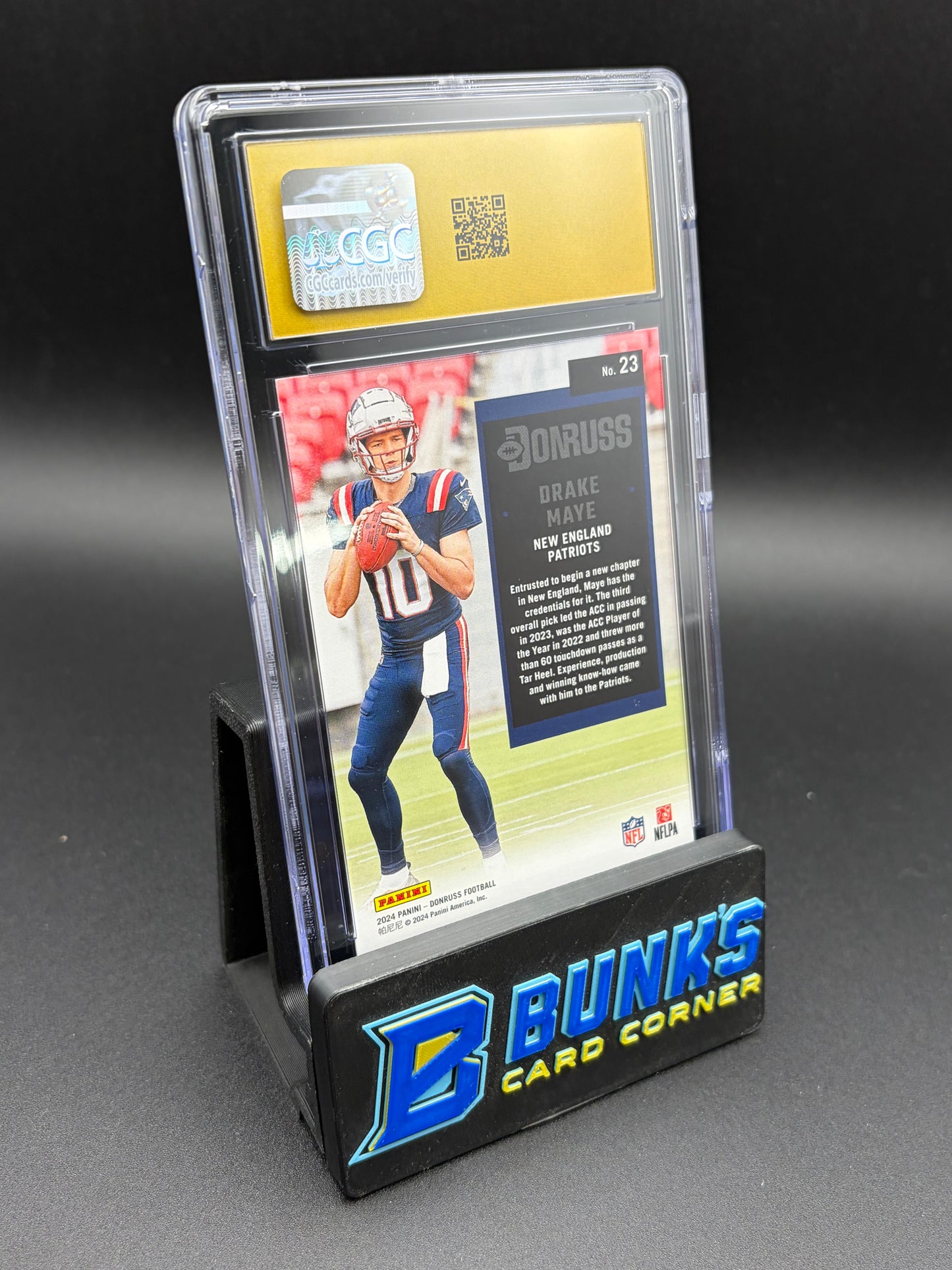 2024 Drake Maye Retro '94 CGC Pristine 10