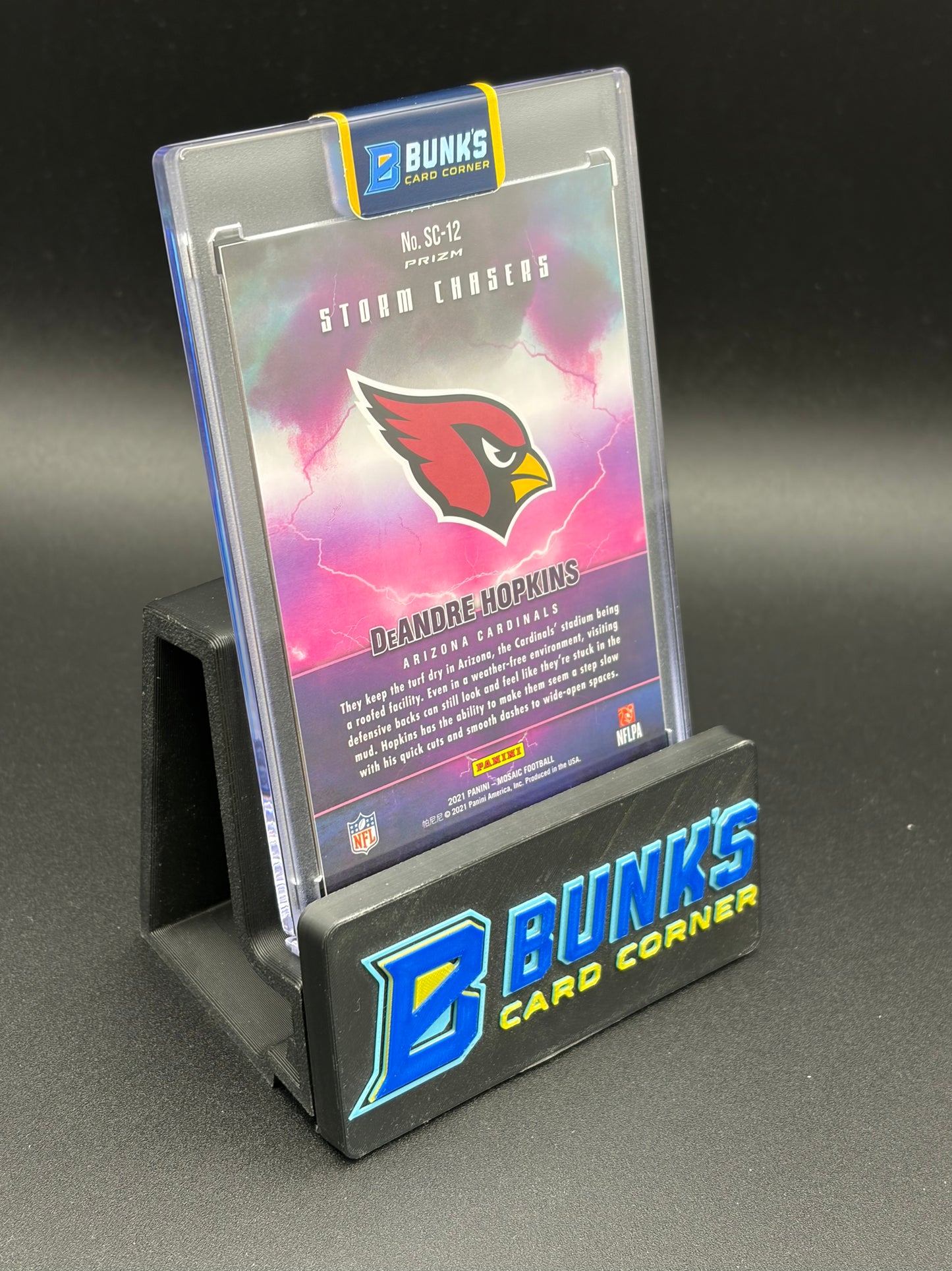 2021 DeAndre Hopkins Storm Chasers Panini Mosaic