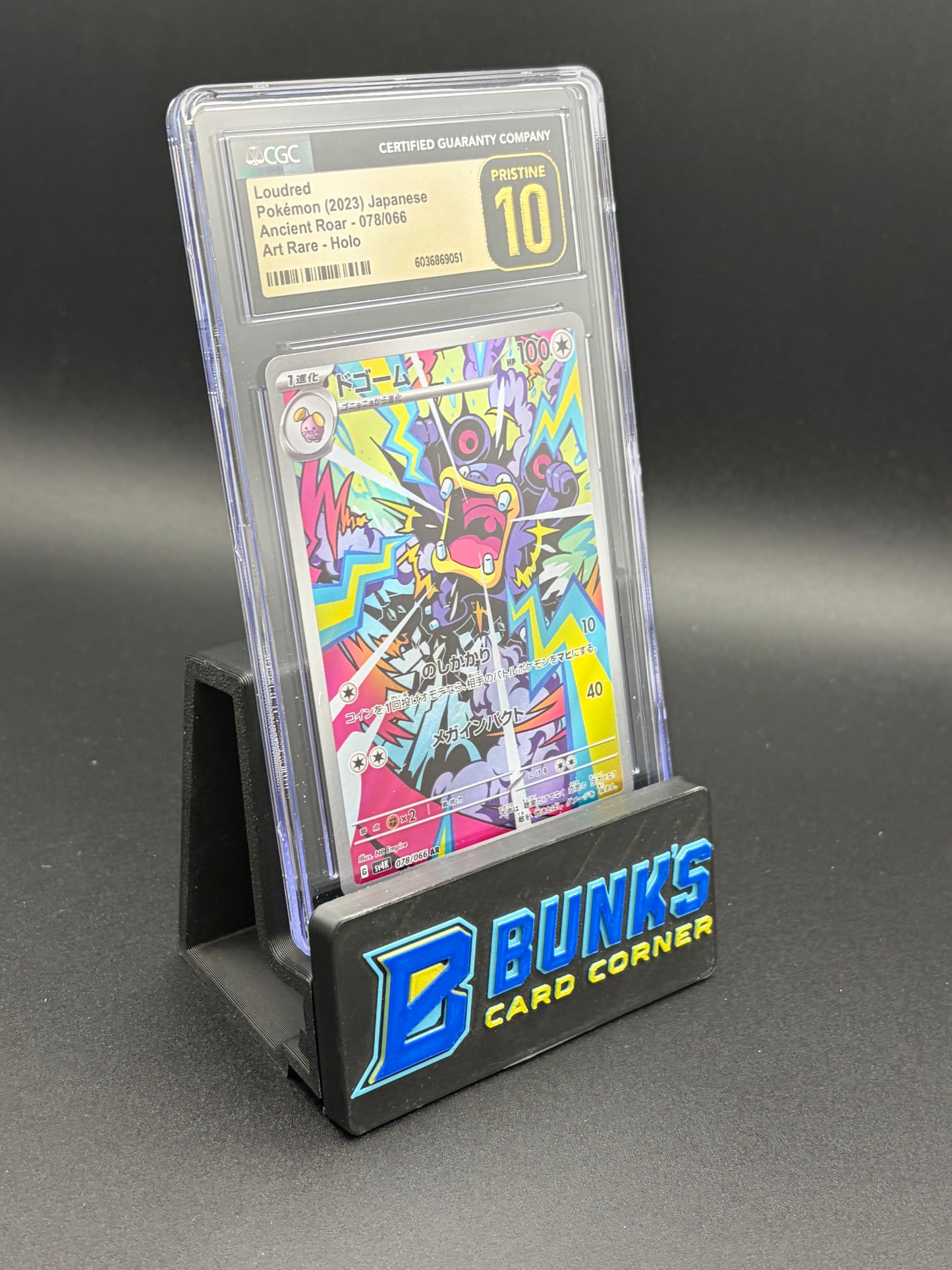 Loudred Art rare CGC Pristine 10