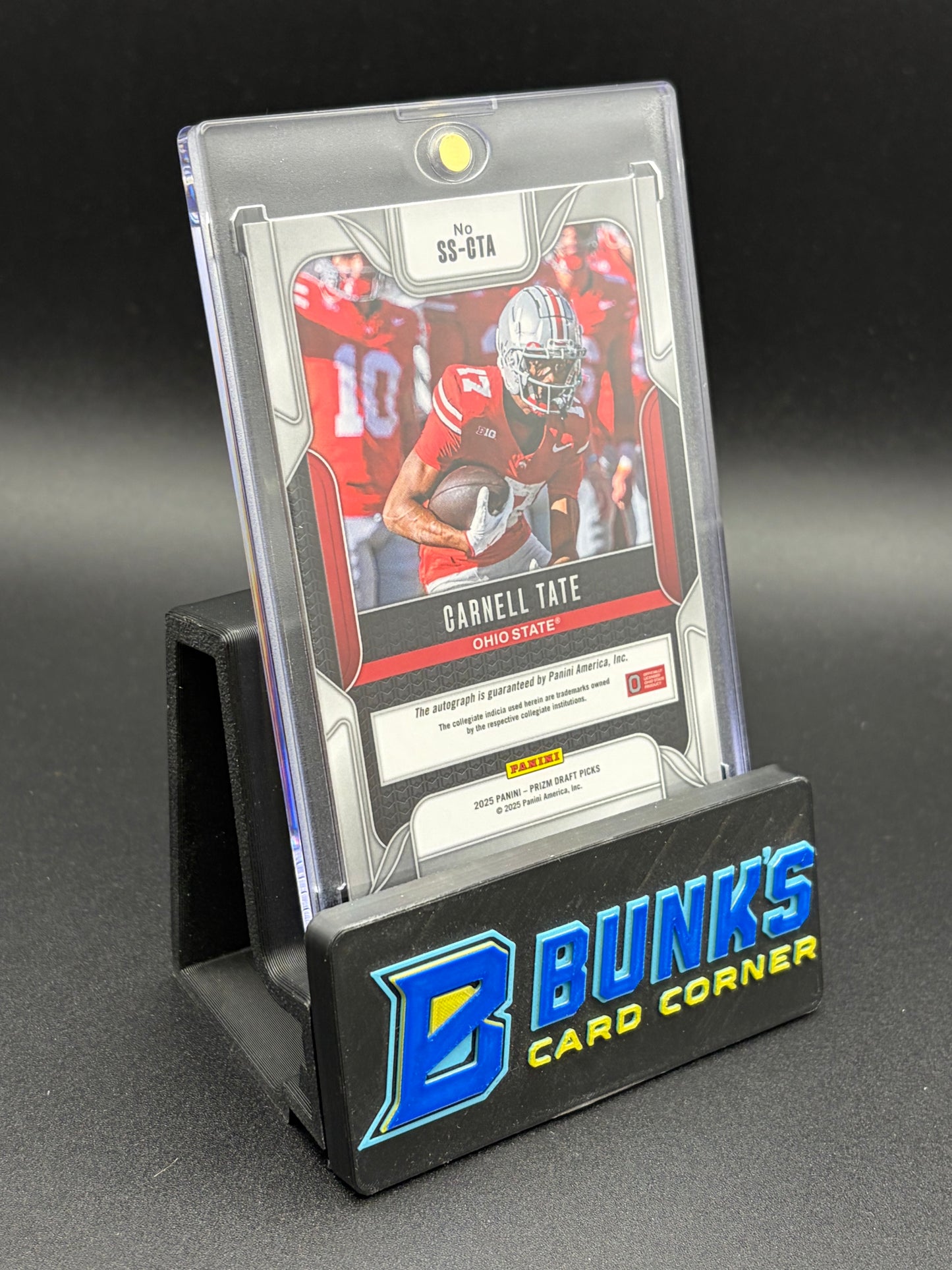 2025 Carnell Tate Auto Panini Prizm Draft Picks