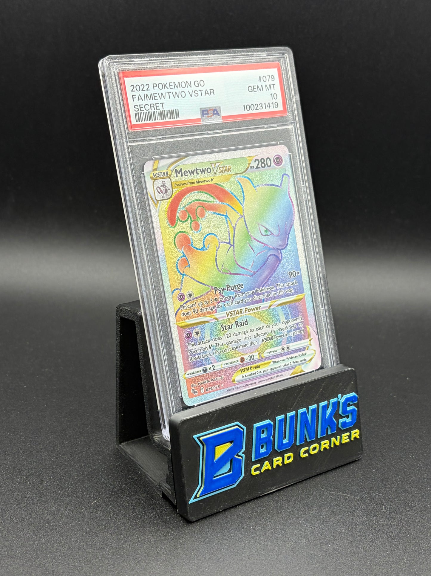Mewto VSTAR Secret PSA 10