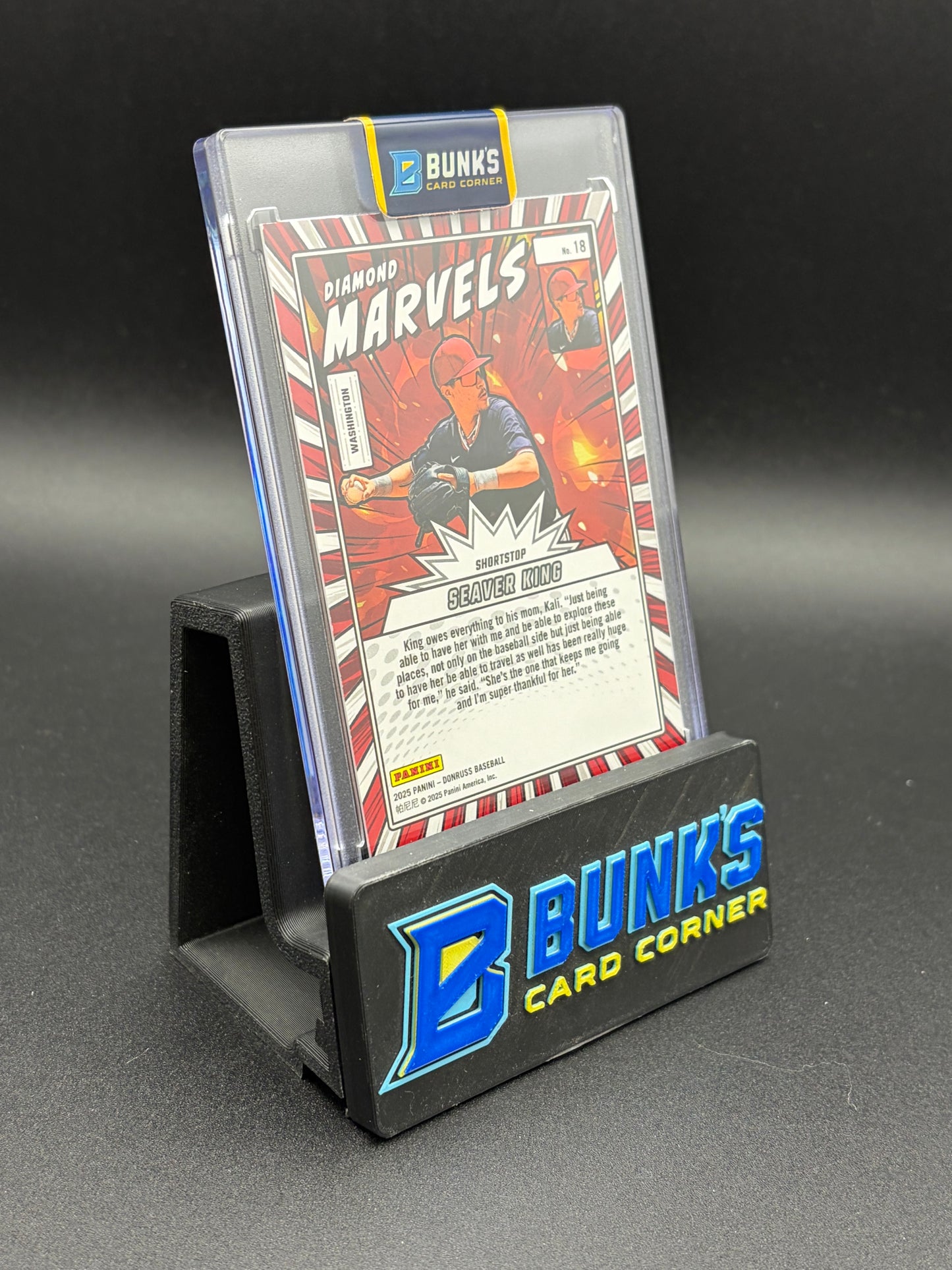2025 Seaver King Donruss Diamond Marvels Blue Ice 31/35