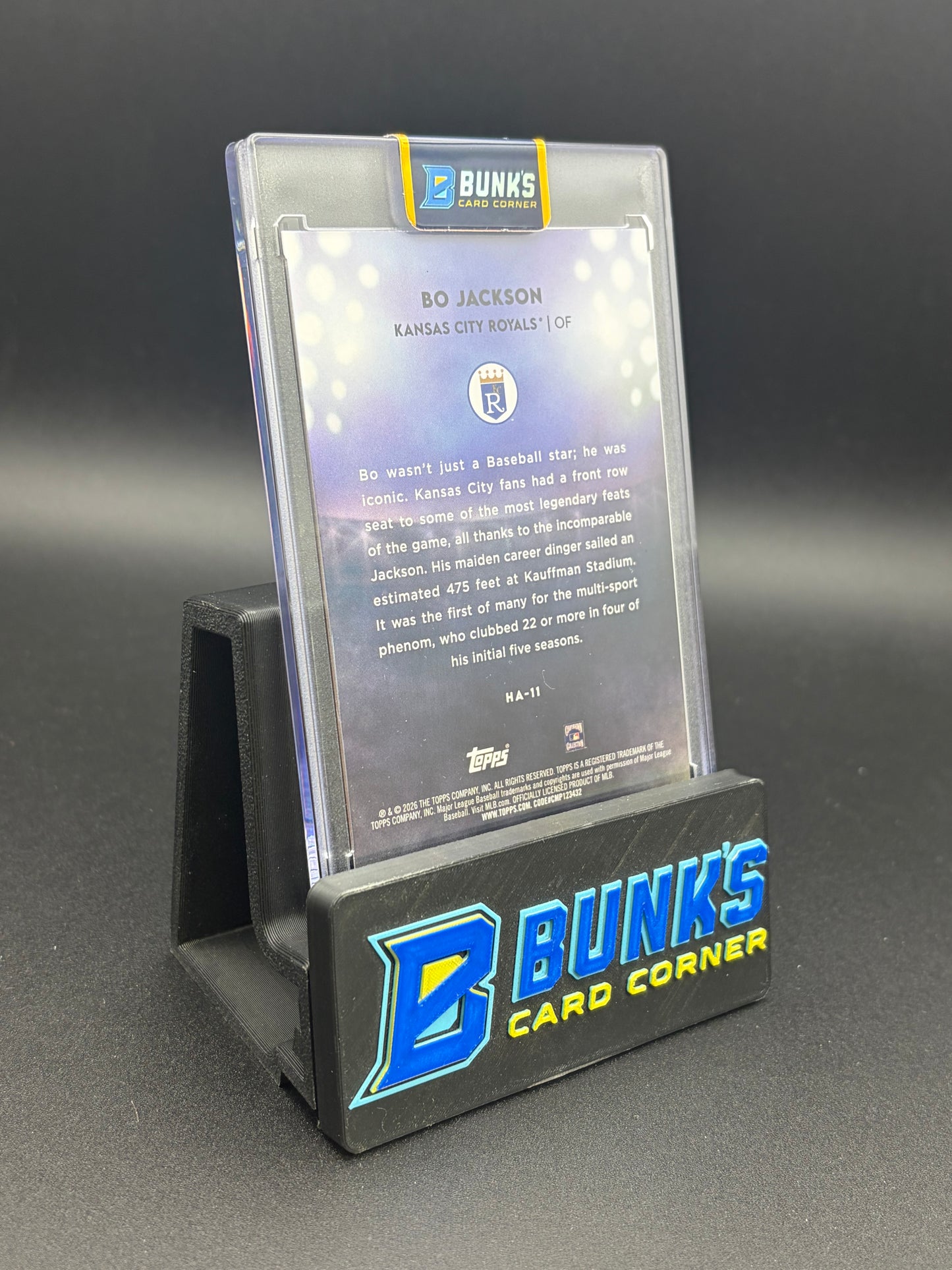 2026 Bo Jackson Home Field Advantage Topps