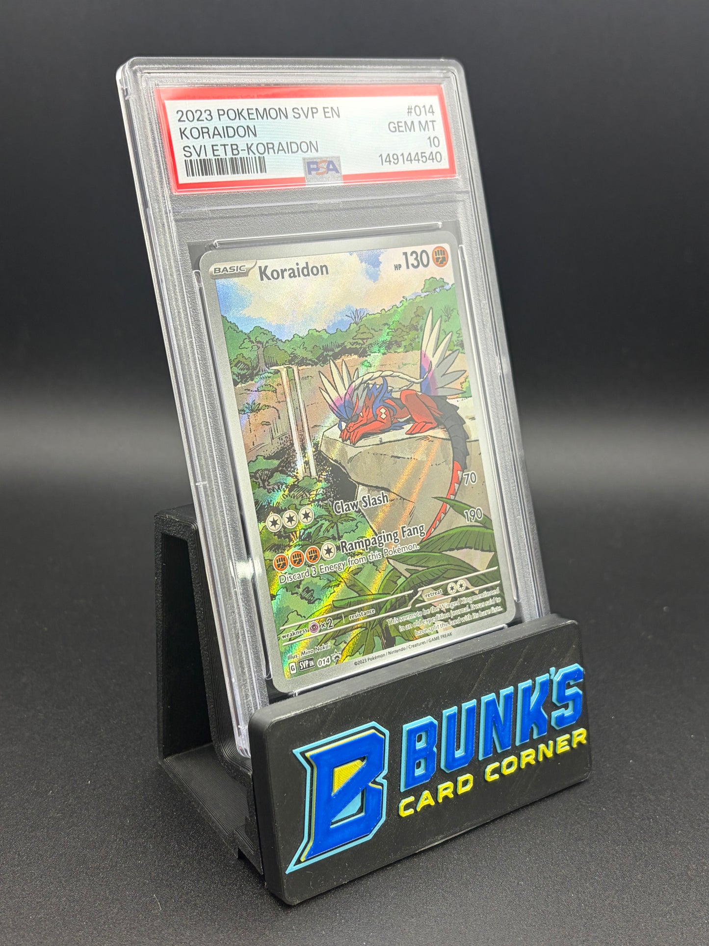 Koraidon Promo PSA 10