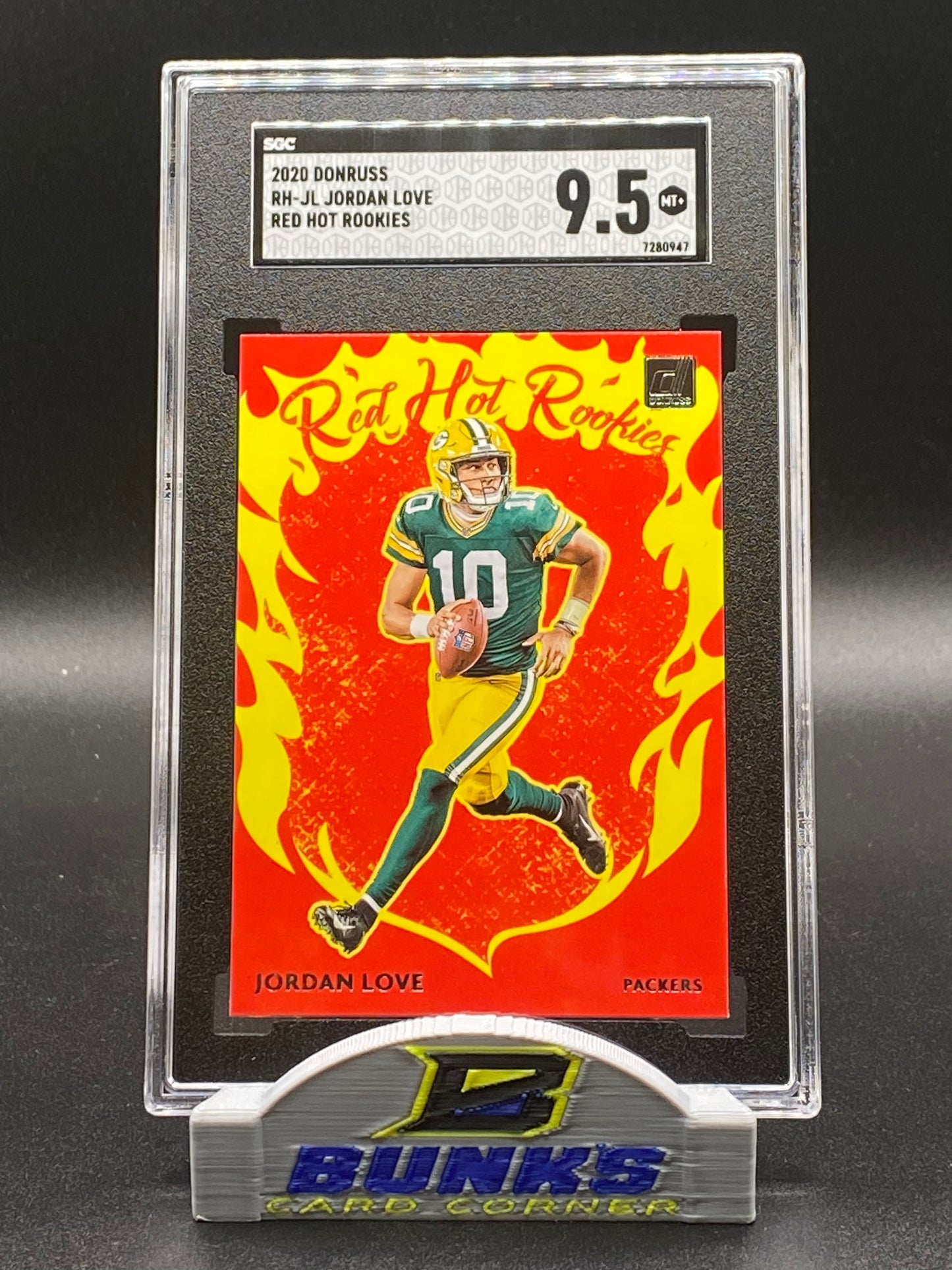 2020 Jordan Love Red Hot Rookies SGC 9.5 (Box 19)