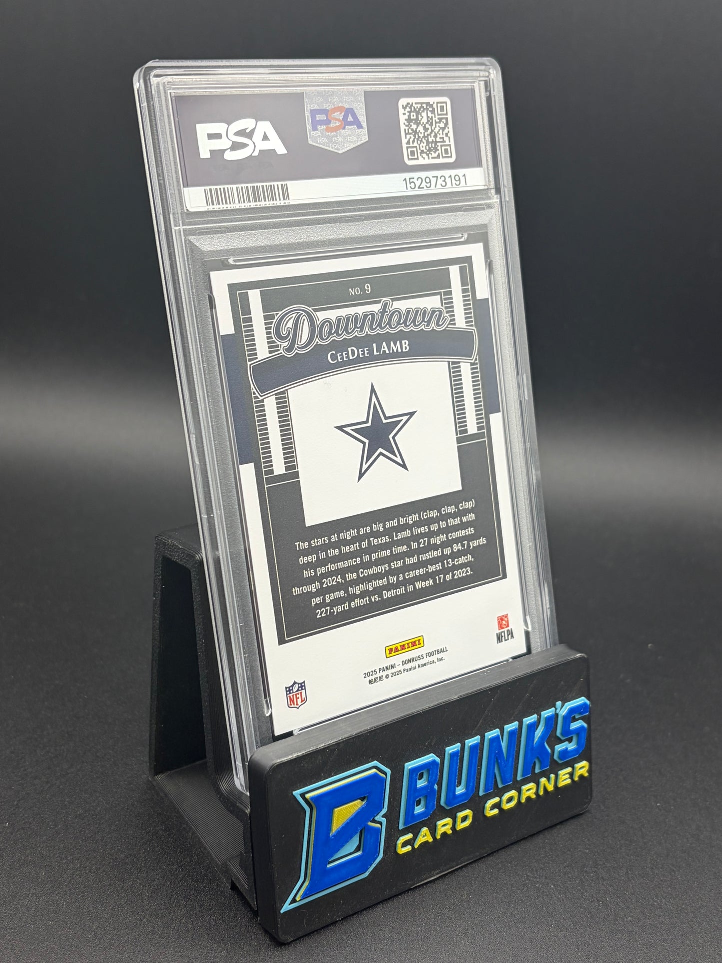 2025 CeeDee Lamb Downtown PSA 9