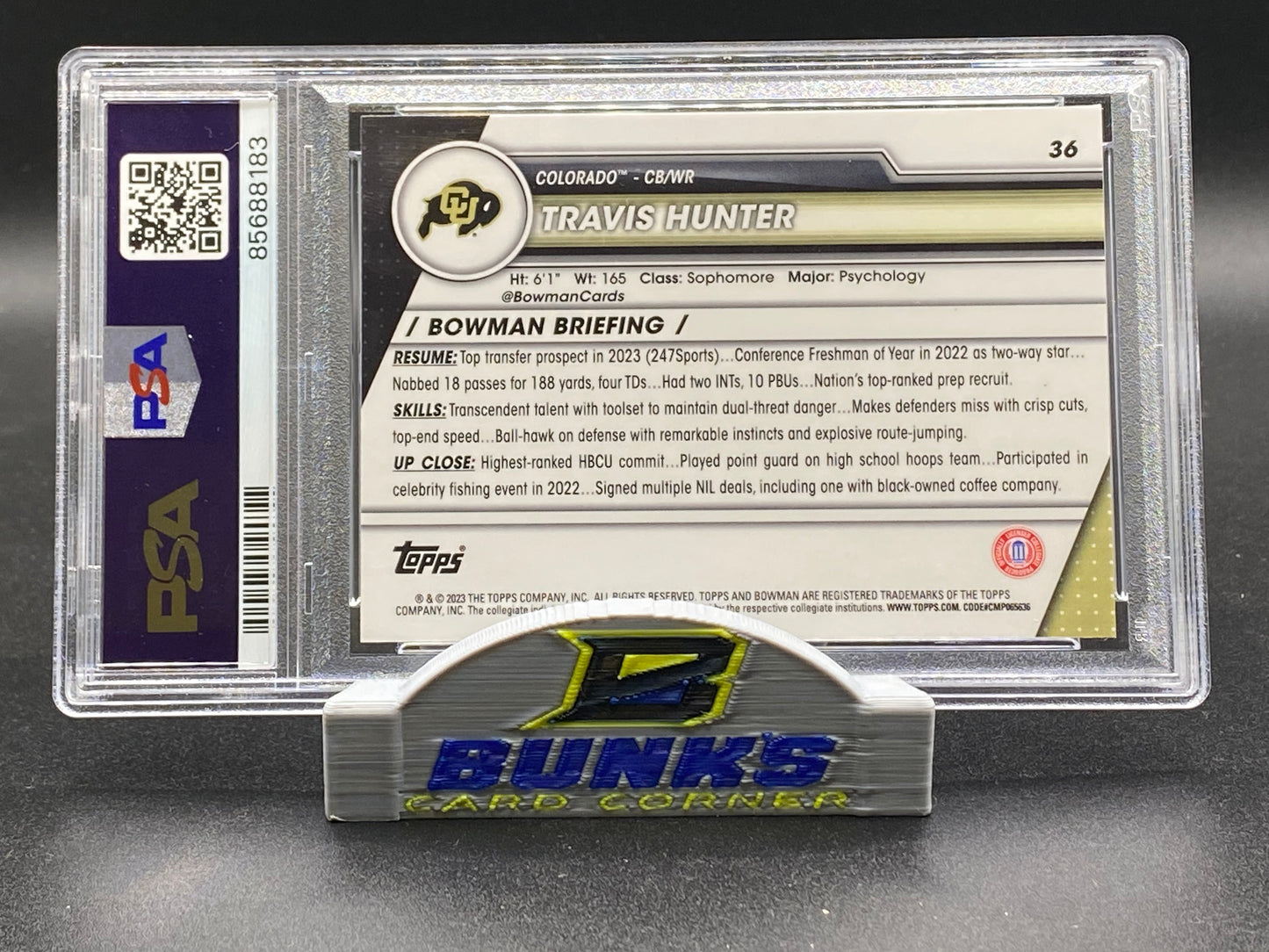 2023 Travis Hunter X-Fractor PSA 9 (Box 20)