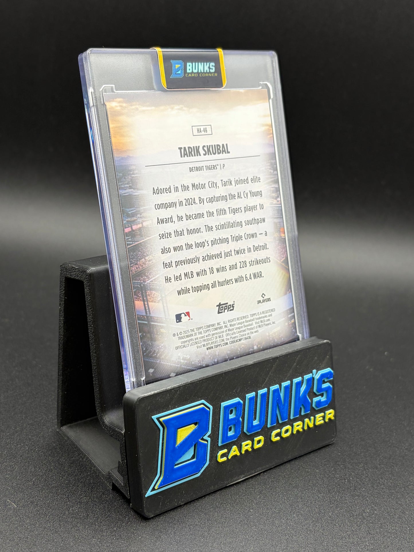 2025 Tarik Skubal Home Field Advantage Topps
